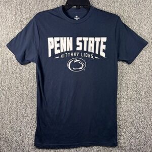 Penn State Nittany Lions T Shirt Short Sleeve Knights Apparel Navy Blue Mens S